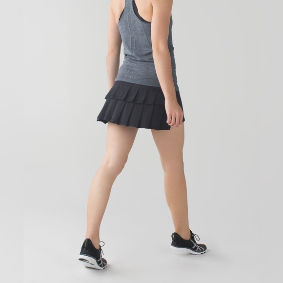 Lululemon Run: Pace Setter Skirt Activewear Pleated Running Workout Gym Tennis - Picture 3 of 16